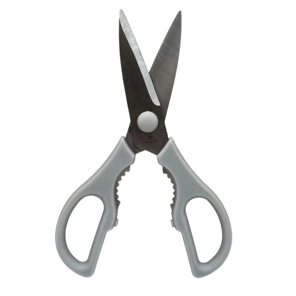 Wusthof Pull-Apart Kitchen Shears 8 Inch Stainless Steel Silver White